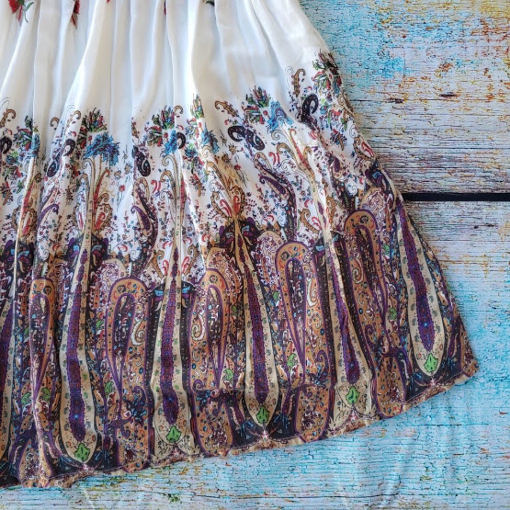 Modcloth Float to the Forefront Embroidered Dress - Picture 6 of 10